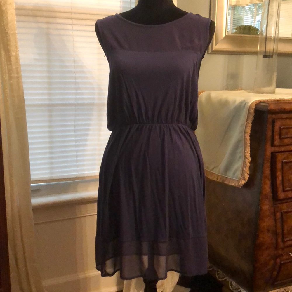 Sheer Accented Dress